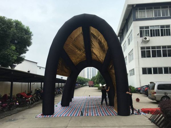 Inflatable Yellow Tent - Image 3