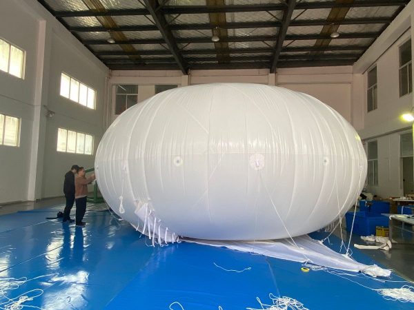 120 m3 Aerostat Balloon 03 | Cinema Balloons, Light Balloons,Grip Cloud Balloons, Helium Compressor, Rc Blimps, Inflatable Tent , Car Cover - Supplier