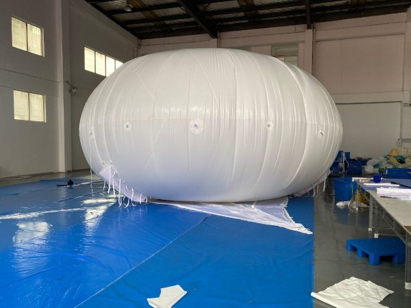 120 m3 Aerostat Balloon 05 | Cinema Balloons, Light Balloons,Grip Cloud Balloons, Helium Compressor, Rc Blimps, Inflatable Tent , Car Cover - Supplier