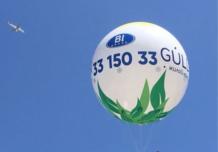 3m Kazakhstan B1 Group Helium Advertising Balloon