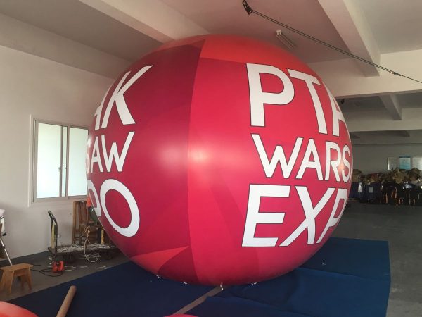 4m Poland PTAK Expo Balloon Thumbnail 02 | Cinema Balloons, Light Balloons,Grip Cloud Balloons, Helium Compressor, Rc Blimps, Inflatable Tent , Car Cover - Supplier
