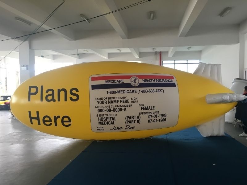 USA Advertising Blimp