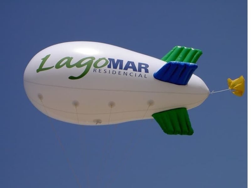 lago mar advertisng blimp