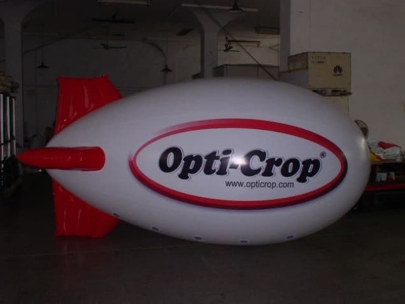 opti crop advertising blimp